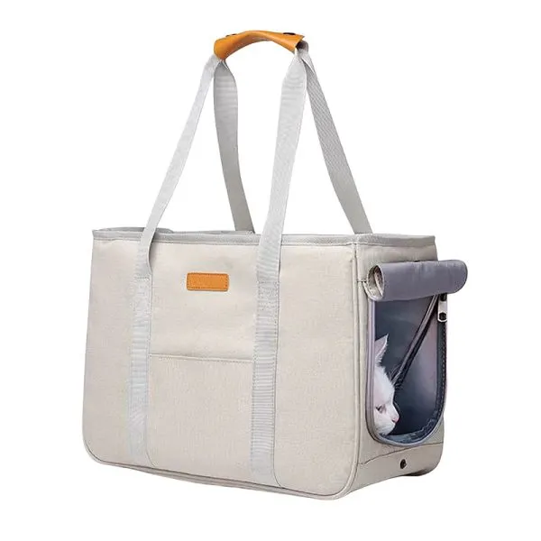 Private label pet carrier backpack with custom packaging